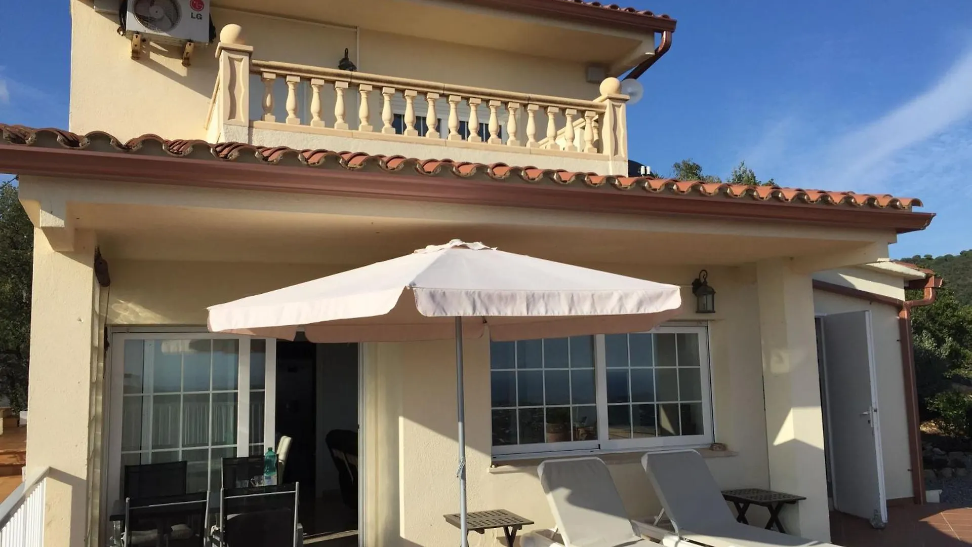 סנטה כריסטינה ד'ארו Gemuetliches Ferienhaus Mit Pool Und Meerblick
